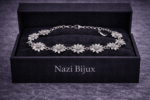 Bracciale Margherite in Argento 925 – Nazi Bijux