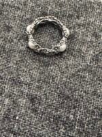 Anelli immitazione raspinni con perle in argento925