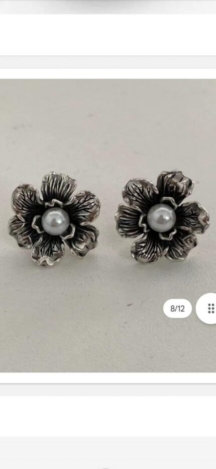 ORCCHINI IMITAZIONE DI RASPINI IN ARGENTO
