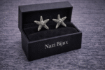 Orecchini Stelle Marine in Argento 925 | Nazi Bijux