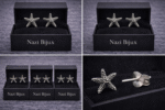Orecchini Stelle Marine in Argento 925 | Nazi Bijux - Image 2