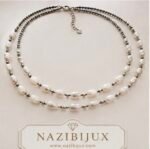 Collana Elegante in Argento 925 e Perle Naturali - Image 3