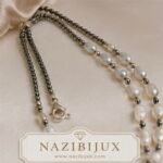 Collana Elegante in Argento 925 e Perle Naturali - Image 2